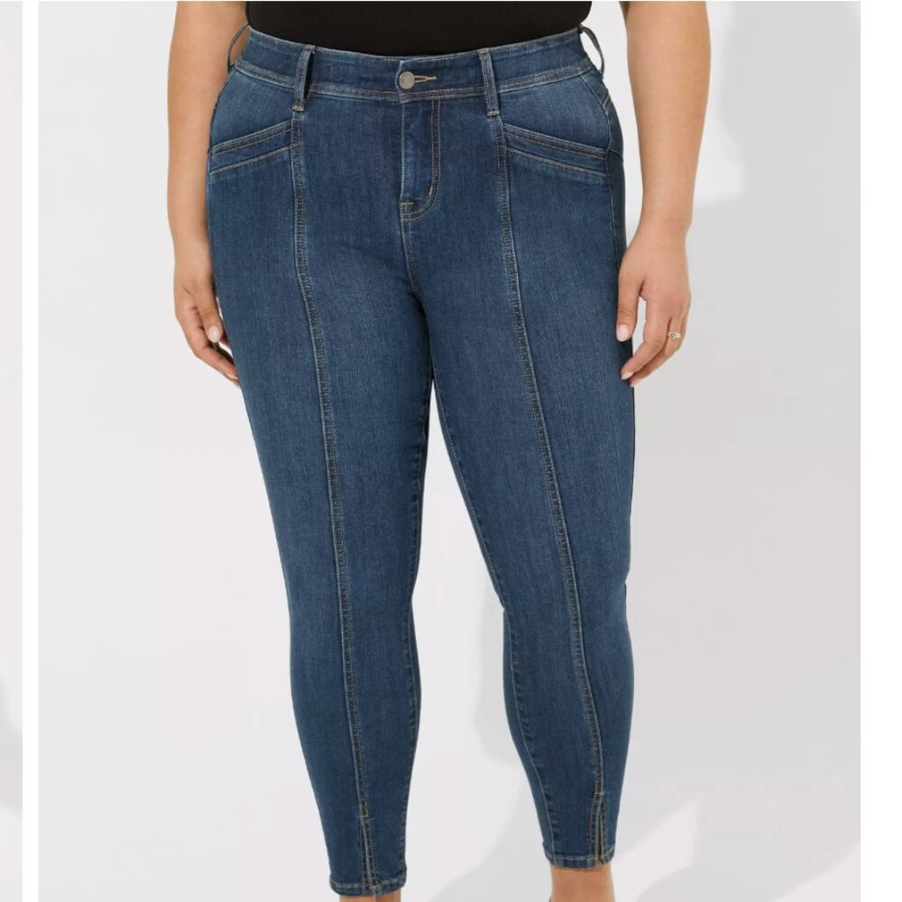 NWT TORRID BOMBSHELL SKINNY PREMIUM STRETCH MADRID